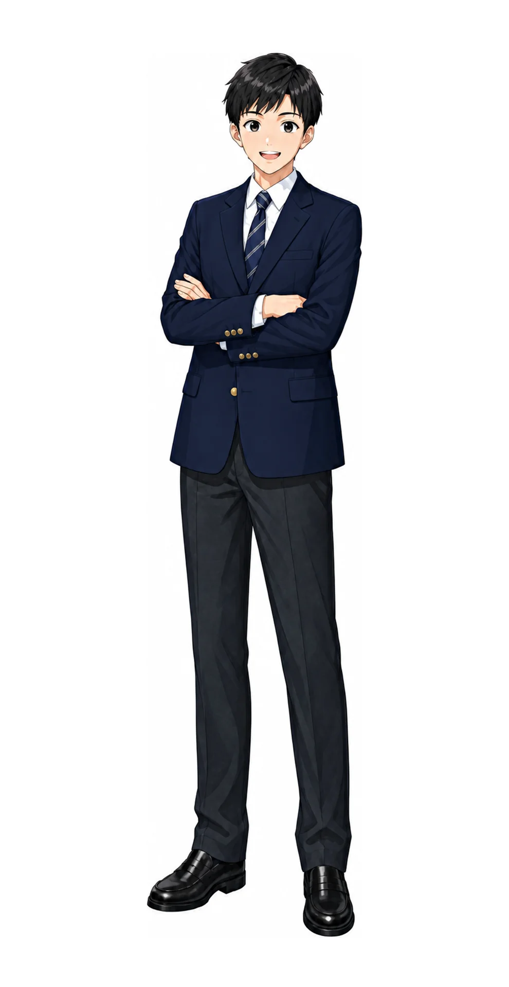 聖学院の男子制服イラスト