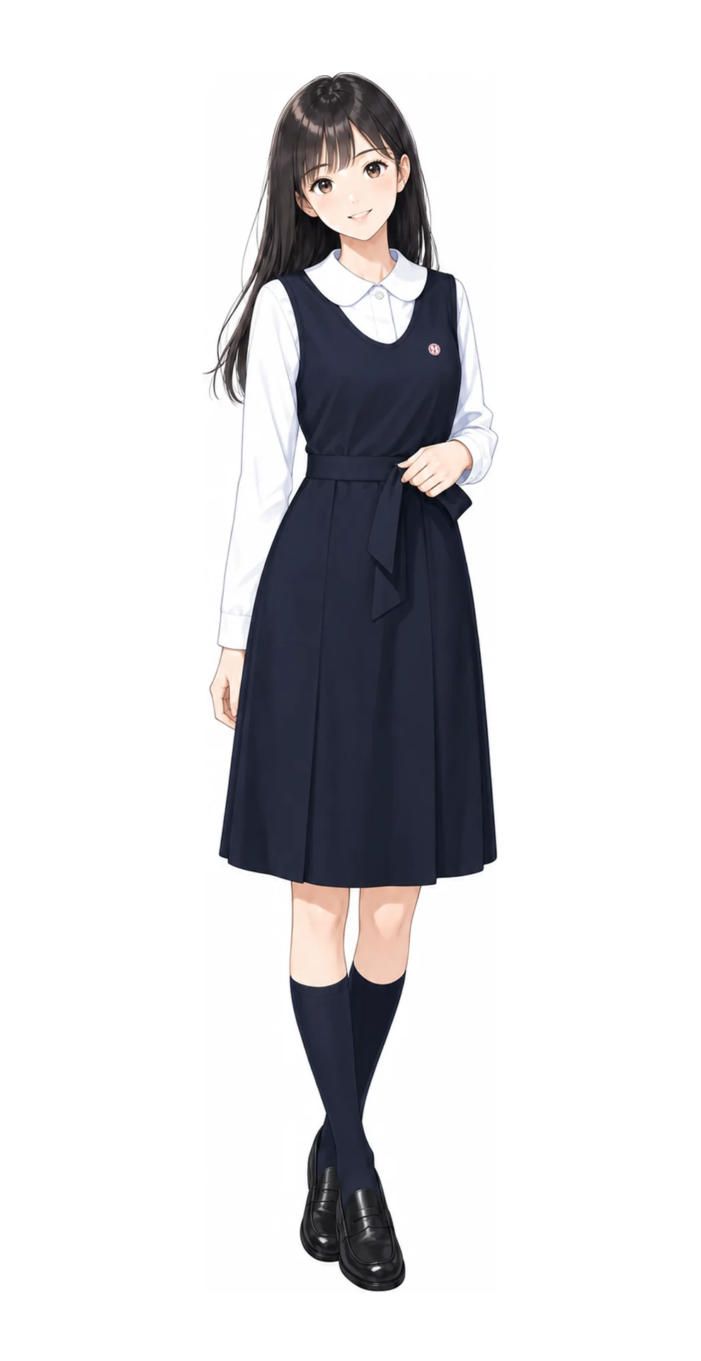 桜蔭の女子制服イラスト