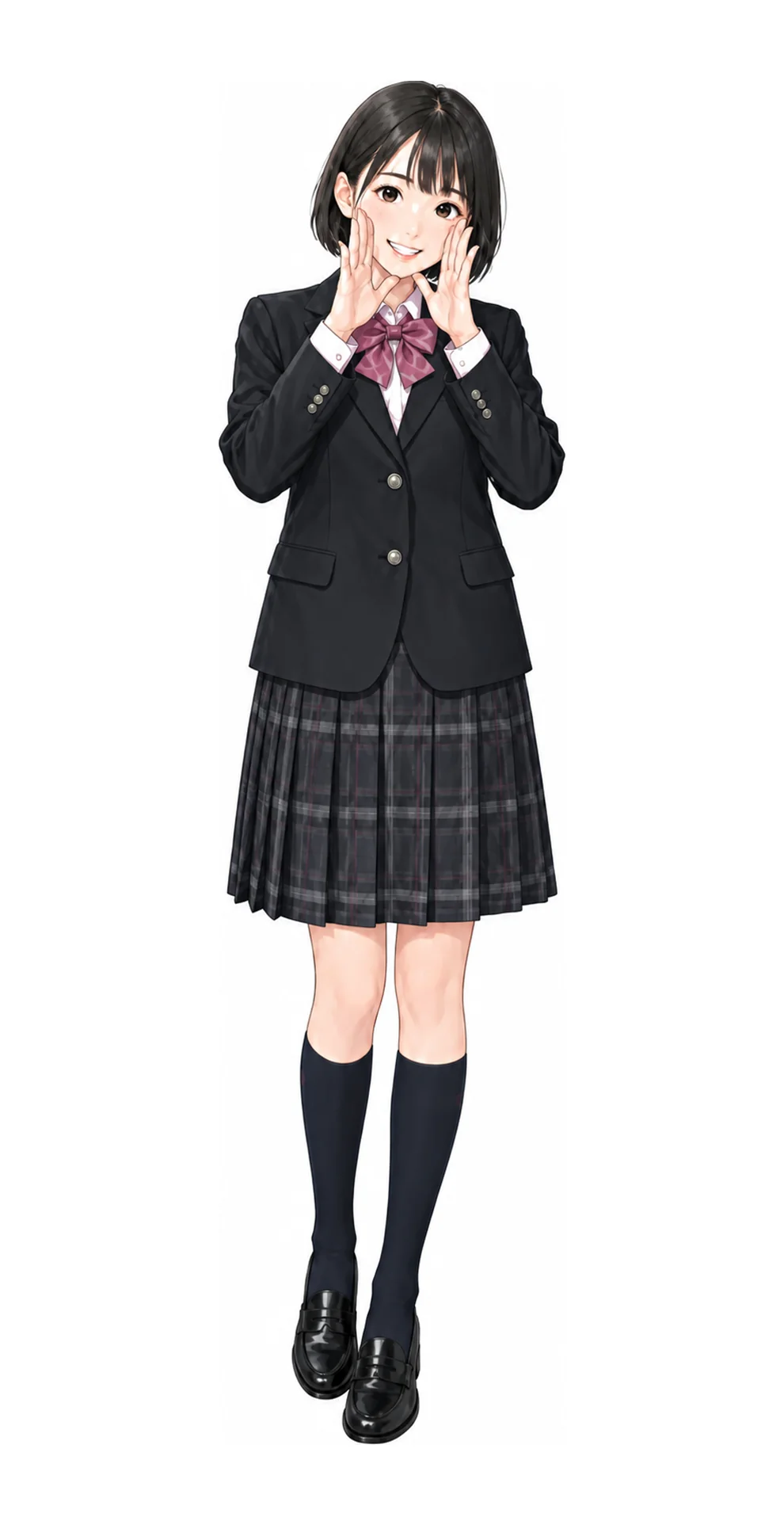東洋女子の女子制服イラスト
