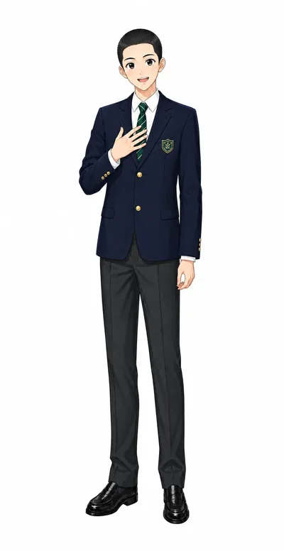 立教池袋の制服イラスト